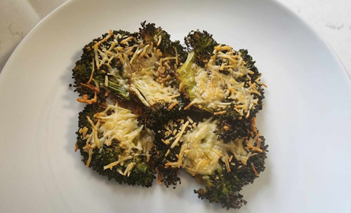 Crispy Parmesan Broccoli