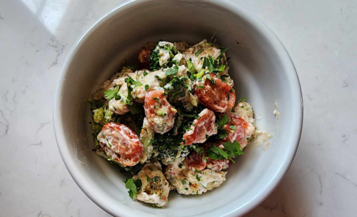 Garlic Chicken and Broccoli